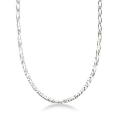 Colar Corrente Atraktiva Jóias Lacraia Snake 925 3,1MM 45cm