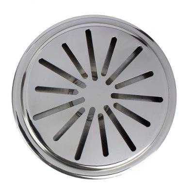 Ralo de Fundo Dreno Anti-Turbilhão Inox Piscinas 60MM Metalmix