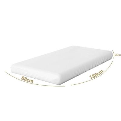 Protetor de Colchao Solteiro Box Capa Branco Polipropileno 30cmx88cmx188cm Vida Pratika