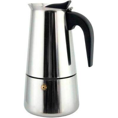 Cafeteira Italiana Inox Premium para 6 Xicaras Espresso 300ML Aco Inox Fratelli