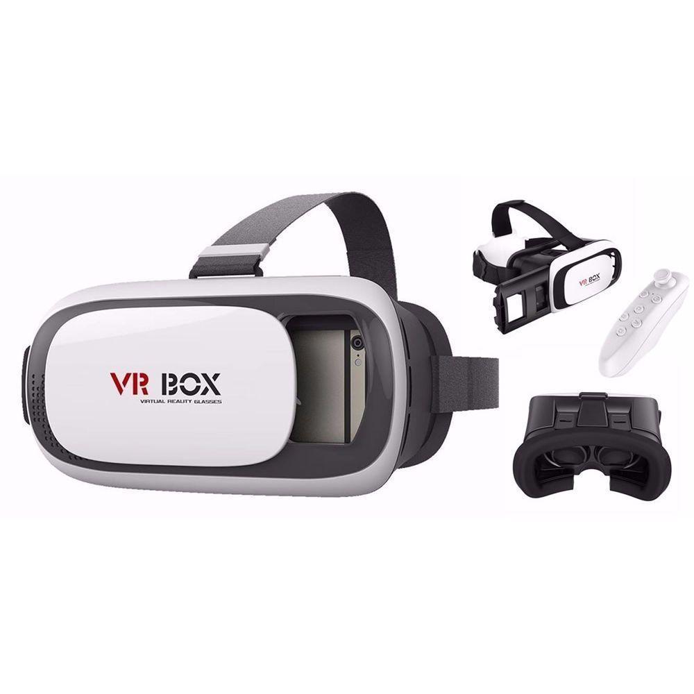 Oculos 3d Com Controle Bluetooth Para Filmes Jogos Game De Realidade Virtual (vr Box) - 2