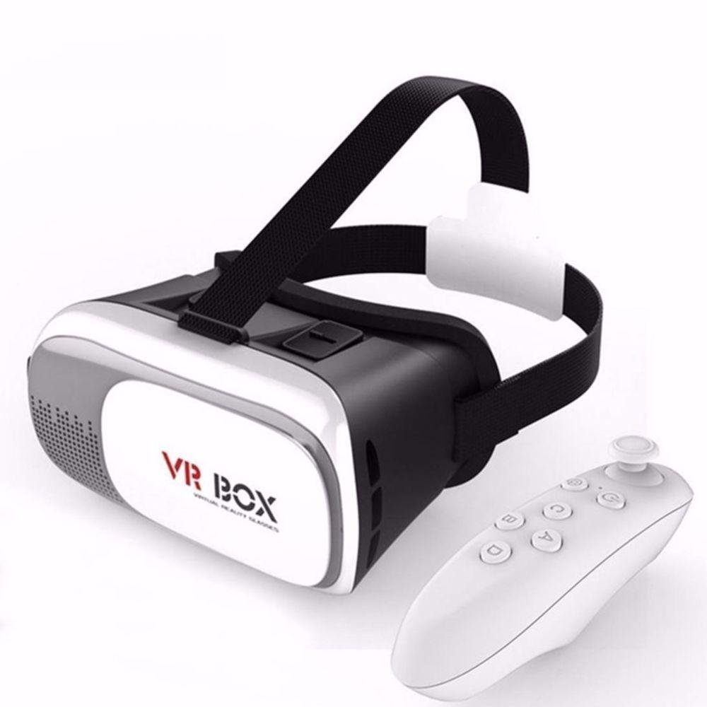Oculos 3d Com Controle Bluetooth Para Filmes Jogos Game De Realidade Virtual (vr Box) - 4