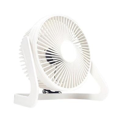 Mini Ventilador USB 5V 15cm 2 Pás 2 Velocidades Branco Baixo Ruído 36DB