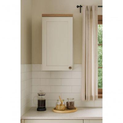 Balcão de Cozinha Iluminata 1 Porta MDF 20CM Branco