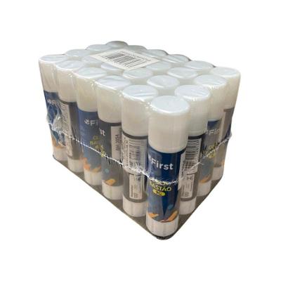 Cola Bastão Branca Escolar First Bikes Conjunto 24 Unidades Branco