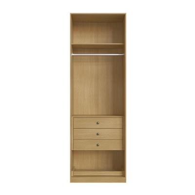 Closet Canto Infinity Savana 3 Gavetas 2 Cabideiros MDF 135CM Zeus