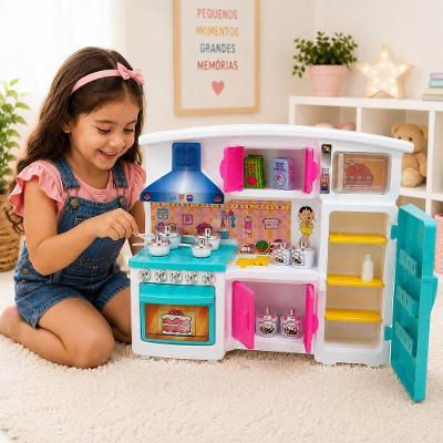 Cozinha Infantil Magali e Minis Cute com Acessórios Lua de Cristal