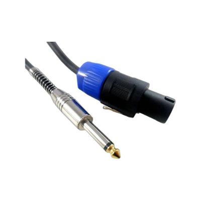 Cabo de Áudio Speakon Macho para P10 Mono Macho 5m NWT