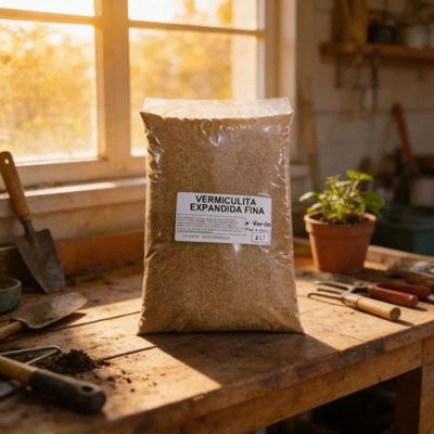 Vermiculita Expandida Fina 2L para Substrato com Alta Retenção de Água e Isolação Térmica Mais Verde