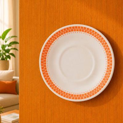 Pires Decorativo de Parede com Suporte Fixação Cerâmica Branco