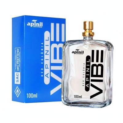 Deo Colônia Masculina Vibe Aromática Fresca Cítrica 100ML Apinil