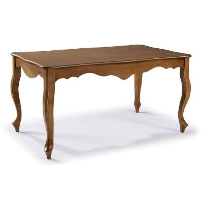 Mesa de Jantar Luiz XV Antique Retangular 156CM Imbuia Linz Móveis