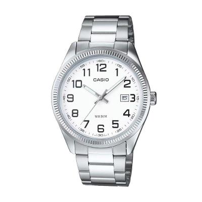Relógio Masculino Analógico MTP-1302PD-7BVEF Aço Inox Prata Casio