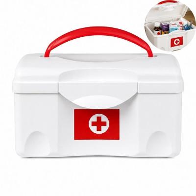 Caixa Organizadora C05-06 Plástico PP com Alça Porta Medicamentos Multiuso Yeet