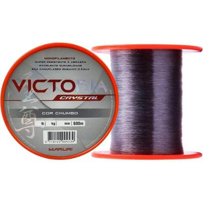Linha de Pesca Monofilamento Victoria Crystal 0,52mm 450m Transparente Maruri Fishing