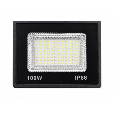 Refletor Solar LED 100W Sensor Presença IP66 6500K 10000 Lúmens