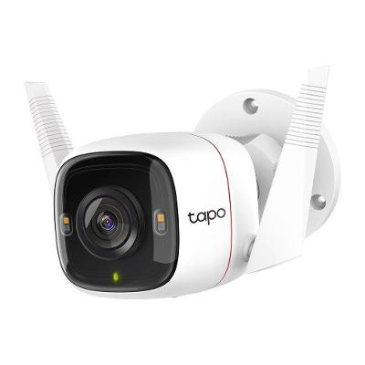 Câmera Wi-Fi TP-Link Tapo C320WS 4MP H.264 IP66 Visão Noturna Branco