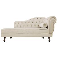 Diva Recamier Diana 140cm Lado Esquerdo Corano - Doce Sonho Móveis Bege - 5