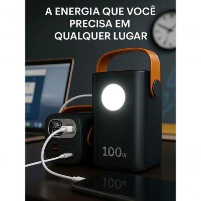 Power Bank Carregador Portátil 60.000mAh 100W para Starlink Mini Notebooks