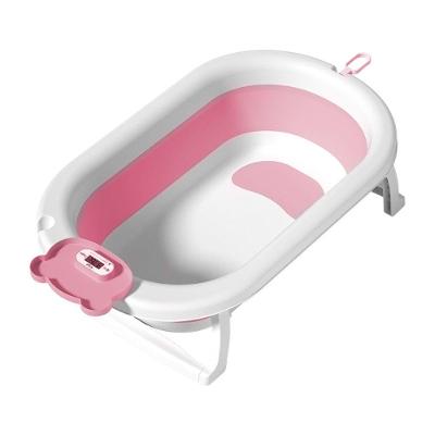 Banheira Dobrável Aurora Bear Média 44L Rosa Kloof