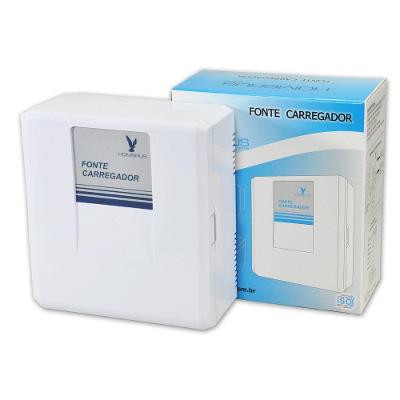 Fonte Carregadora de Bateria 12V 2A Bivolt com LED Indicador Hombrus