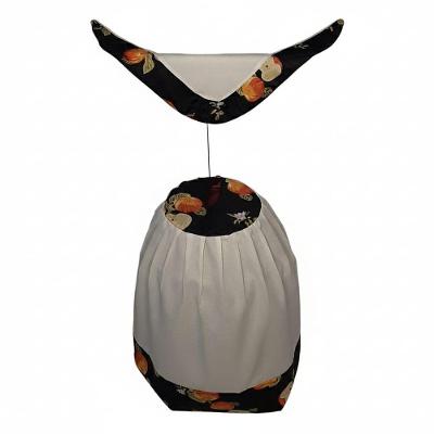 Kit Capa de Botijão e Toalha de Fogão 50x50CM Oxford 100% Poliéster para Cozinha