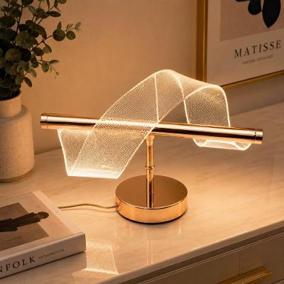 Arandela LED Espiral Dourada 5W 3 Tons de Luz Bivolt