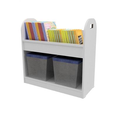 Organizador de Livros Turmalina MDF 70cm Branco Woodcore
