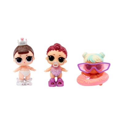 Boneca Bubble Surprise Lil Sisters Muda de Cor Rosa L.O.L