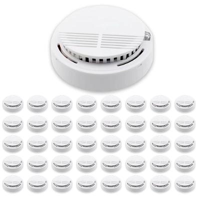 Kit 40 Detectores de Fumaça BSL3710 Sensor Fotoelétrico 85dB Branco AB Mídia
