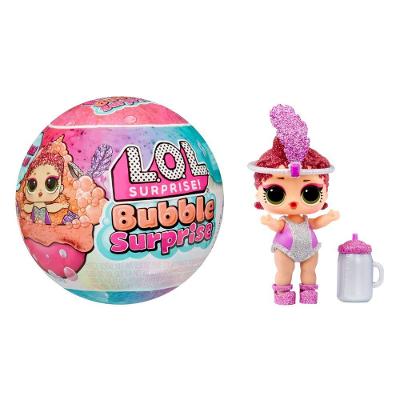 Boneca Colecionável Bubble Tots Dolls Bolhas Brilhantes Cor Laranja L.O.L