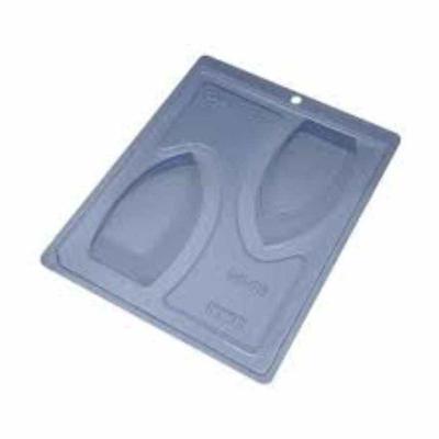 Forma para Chocolate Barca Tamanho m PVC Acetato e Silicone 3 Partes