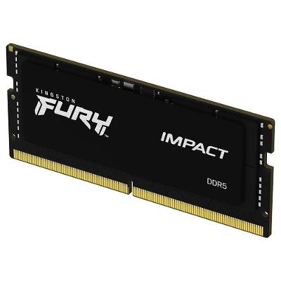 Memória RAM Notebook Kingston Fury Impact DDR5 16GB 6000MHz Preto