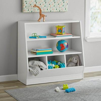 Organizador Infantil Aslam 1 Porta 2 Gavetas MDF 89cm Branco Woodcore