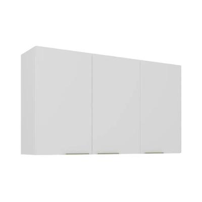 Armário Aéreo Renova 120cm 3 Portas Aço Giratória Branco Itatiaia