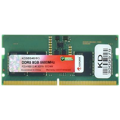 Memória RAM para Notebook DDR5 8GB 5600MHz KD56S46-8G Keepdata