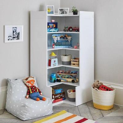 Organizador Estante Rafa 2 Portas 3 Gavetas MDF 69cm Branco