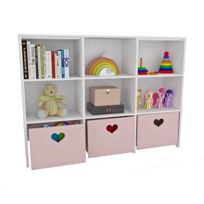 Estante de Nichos Coração 170CM Baús MDF Stella