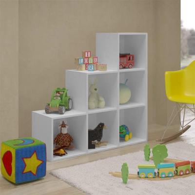 Estante de Nichos Colmeia Filomena MDF 102cm Branco Woodcore