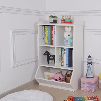 Organizador Infantil Charlote 2 Portas 4 Gavetas MDF 65cm Woodcore
