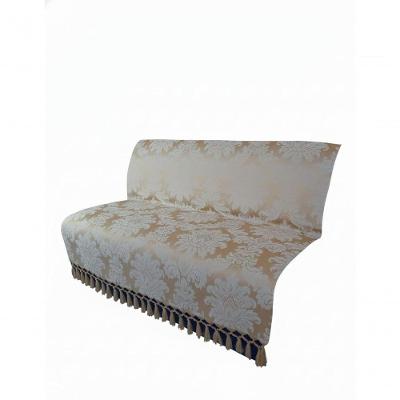 Manta Xale Jacquard Medalhão Dourado Reversível 1,40x1,80m