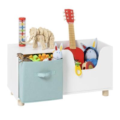 Organizador Infantil Guilherme 2 Portas 1 Gaveta MDF 70cm Woodcore