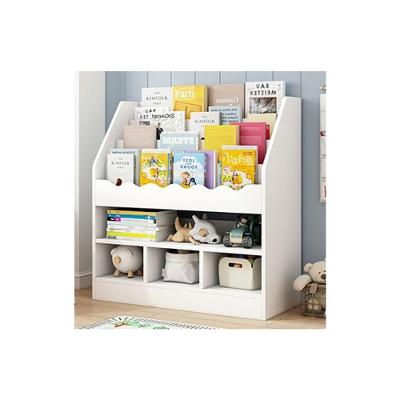 Organizador Livreiro Infantil Henri MDF 80cm Branco Woodcore