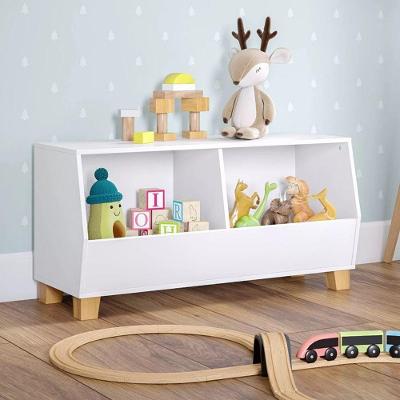Organizador de Brinquedos Bethoven 2 Portas 2 Gavetas MDF 89cm Woodcore