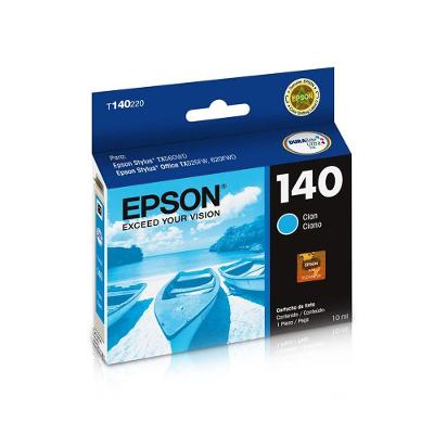 Cartucho de Tinta Epson T140220 Ciano 10ML para TX560WD TX620FWD T42WD