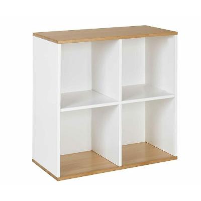 Organizador Infantil Nichos Colméia Moana MDF 15mm 78cm Branco Woodcore