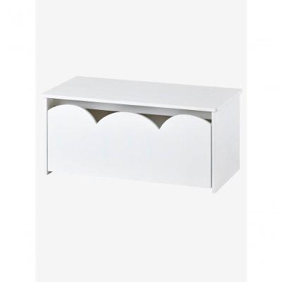 Organizador Infantil Baú Nuvem Letícia MDF 95cm Branco Woodcore