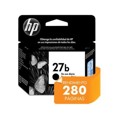 Cartucho de Tinta HP 27b Preto C8727BB Uso Diário