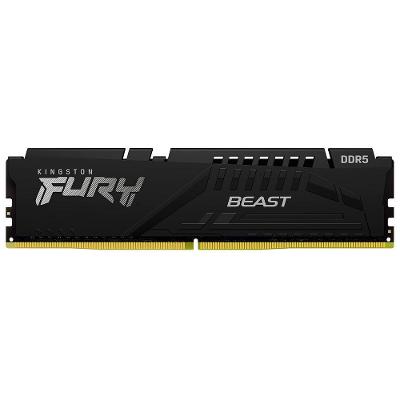 Memória RAM Fury Beast DDR5 32GB 6000MHz Preto Kingston