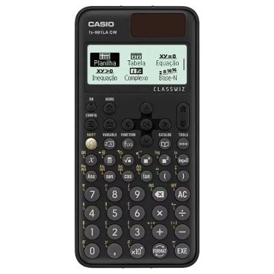 Calculadora Científica Casio FX-991LACW-W-DT 552 Funções Preta